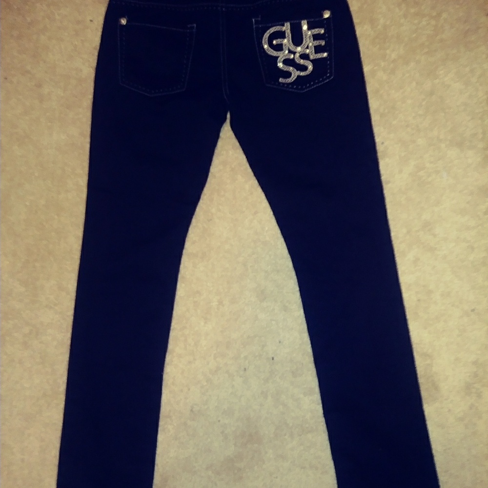 Guess kids black jeans